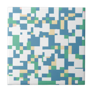 Pastel Checkered Modern Cottagecore Vår Homes Kakelplatta