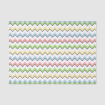 Pastel Chevron-Drop Shadow by Shirley Taylor