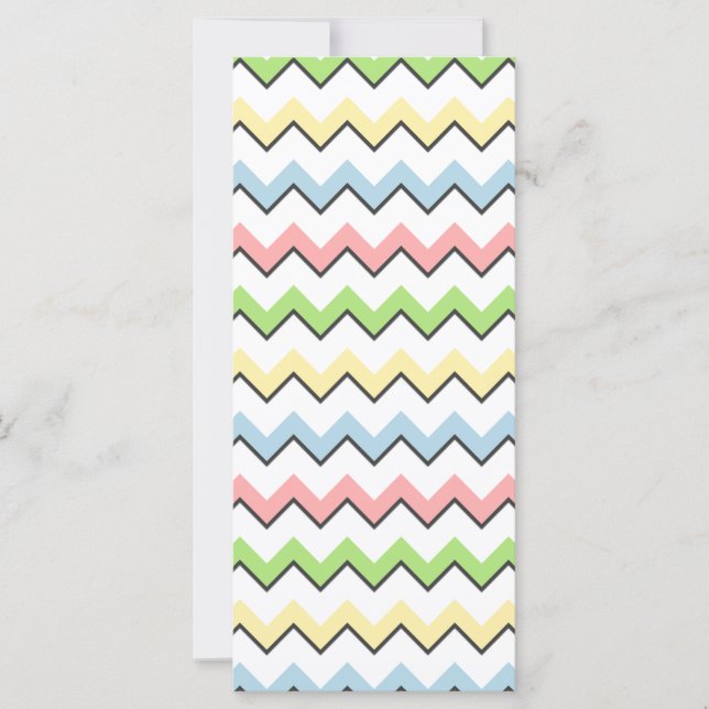 Pastel Chevron-Drop Shadow by Shirley Taylor (Framsida)