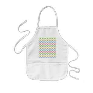 Pastel Chevron-Drop Shadow by Shirley Taylor Barnförkläde