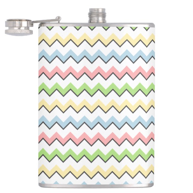 Pastel Chevron-Drop Shadow by Shirley Taylor Fickplunta (Öppnad)