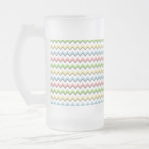 Pastel Chevron-Drop Shadow by Shirley Taylor Frostat Ölglas