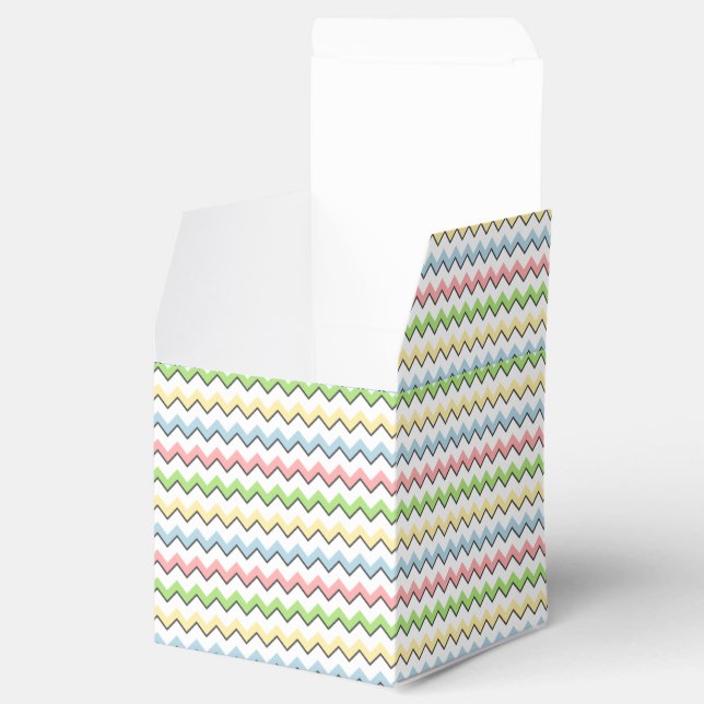 Pastel Chevron-Drop Shadow by Shirley Taylor Presentaskar (Öppnad)