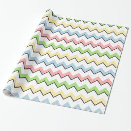 Pastel Chevron-Drop Shadow by Shirley Taylor Presentpapper