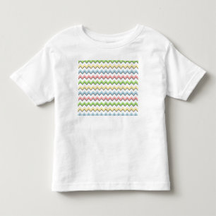 Pastel Chevron-Drop Shadow by Shirley Taylor Tee Shirt