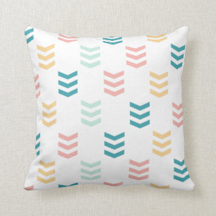 Pastel Chevron Mönster Kudde