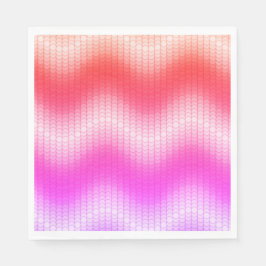 Pastel Chevron Papper Luncheon Napkins Pappersservett