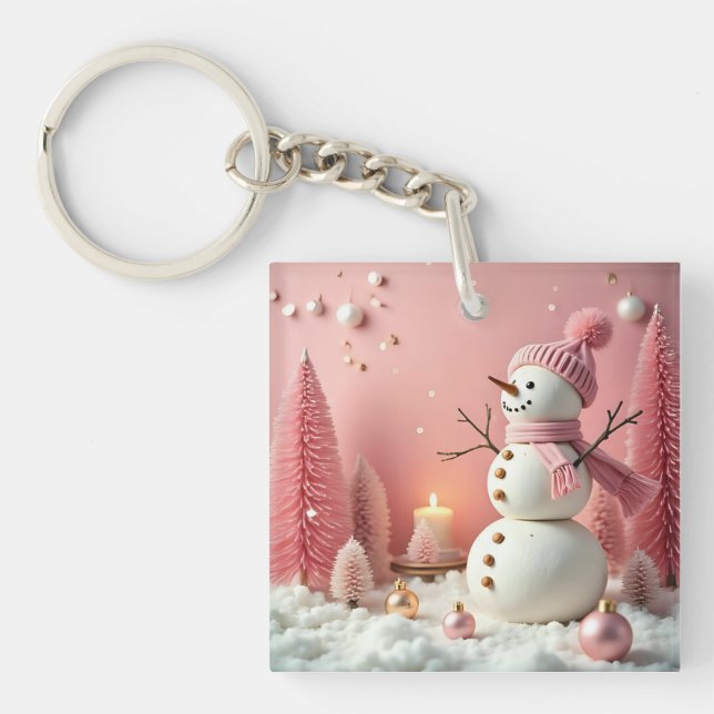 Pastel Christmas - Acrylic Keychain (Framsidan)