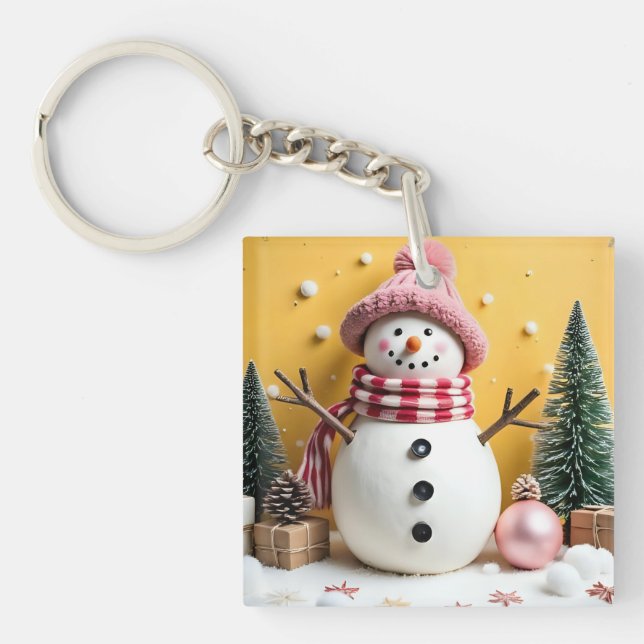 Pastel Christmas - Acrylic Keychain (Framsidan)