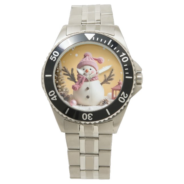 Pastel Christmas - eWatch Watch  Armbandsur (Framsida)