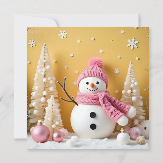 Pastel Christmas - Flat Card  (Framsida)