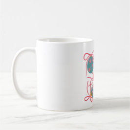Pastel Christmas Ornament Mug Kaffemugg