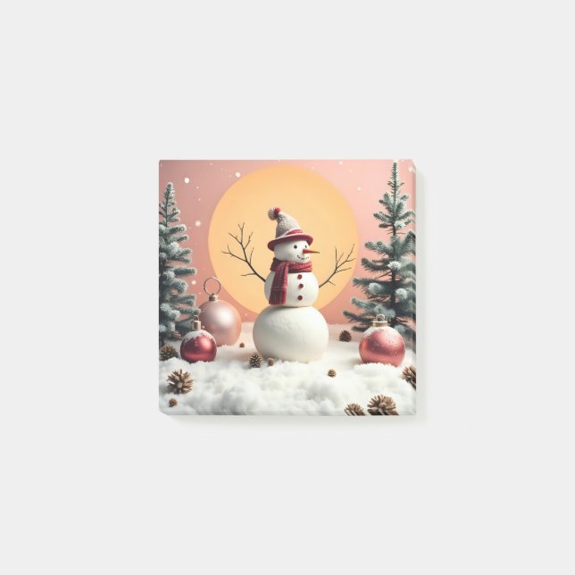 Pastel Christmas - Post-It Notes  (Framsida)