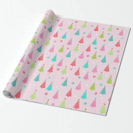 Pastel Christmas Wrapping Paper Presentpapper