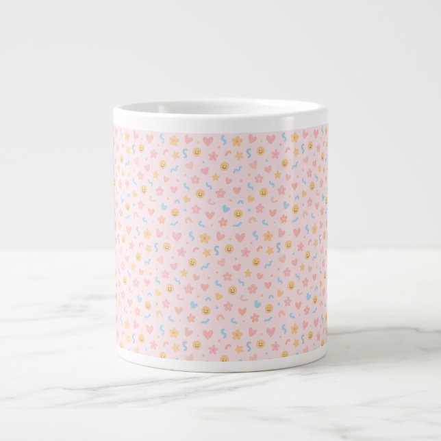 Pastel color mug jumbo mugg (Framsidan)