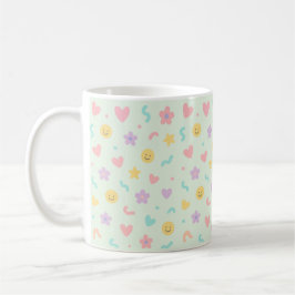 Pastel color mug kaffemugg