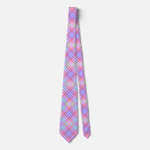 Pastel Colorful Play Mönster Classic Neck Tie