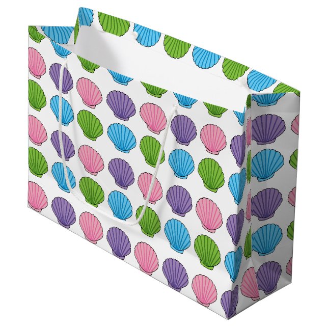 Pastel Colorful Seashell Pack (Framsidan Vinklad)