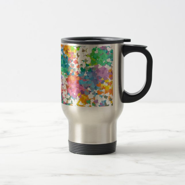 Pastel Confetti Hearts Resemugg (Höger)