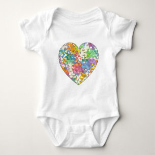 Pastel Confetti Hearts T-shirt