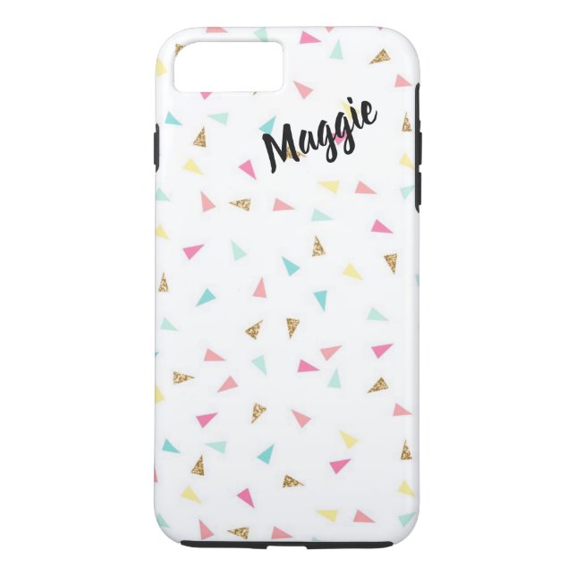 Pastel Confetti Mönster-mall Case-Mate iPhone Skal (Baksida)