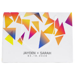 Pastel Confetti White Bröllop med flera Färgader