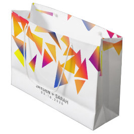 Pastel Confetti White Bröllop med flera Färgader