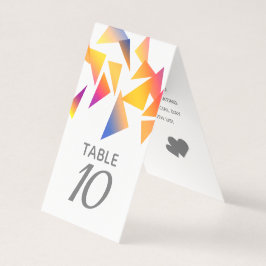 Pastel Confetti White Bröllop med flera Färgader Kort