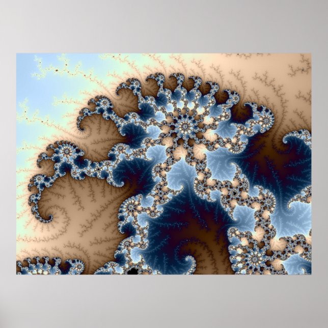 Pastel Coral Poster (Framsidan)