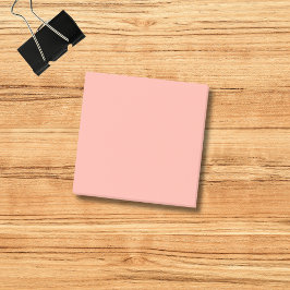 Pastel Coral Reef Solid Färg | Klassisk | ELEGANT Post-it Block