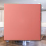 Pastel Coral Rosa Solid Färg | Klassisk | ELEGANT Kakelplatta<br><div class="desc">Pastel Coral Rosa Solid Färg | Klassisk | ELEGANT | TRENDIG | SNYGGT | Gått</div>