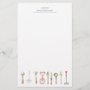 Pastel Cottagecore Verktyg Brevpapper