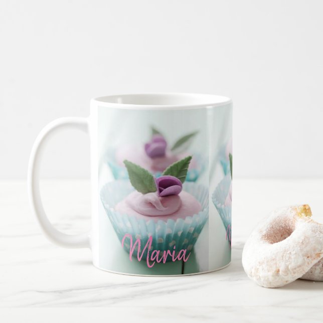 Pastel Cupkaka Mugg (Med munk)