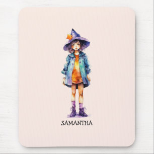 Pastel Cute Witch Girl Halloween Aesthetic Musmatta