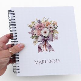 Pastel Daisy Blommigt Bridesmaid Frieri
