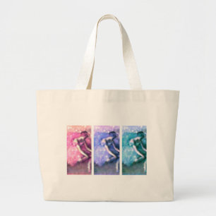 Pastel Dancers Jumbo Tygkasse