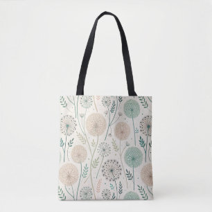 Pastel Dandelion Dreams - Whimsical Blommigt (2) Tygkasse