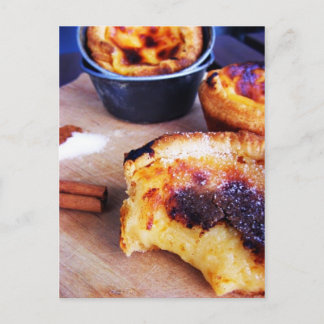 pastel de nata vykort