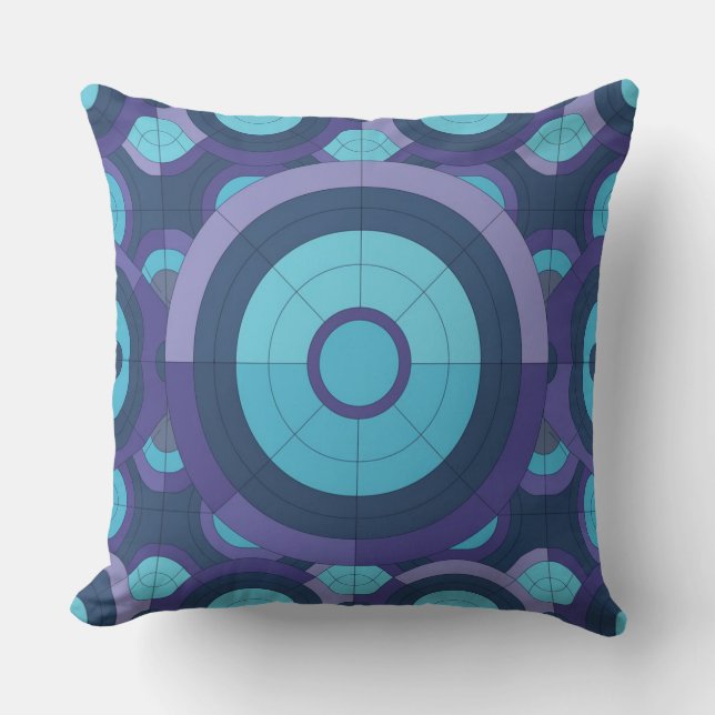 Pastel dekorativ kudde (Framsida)