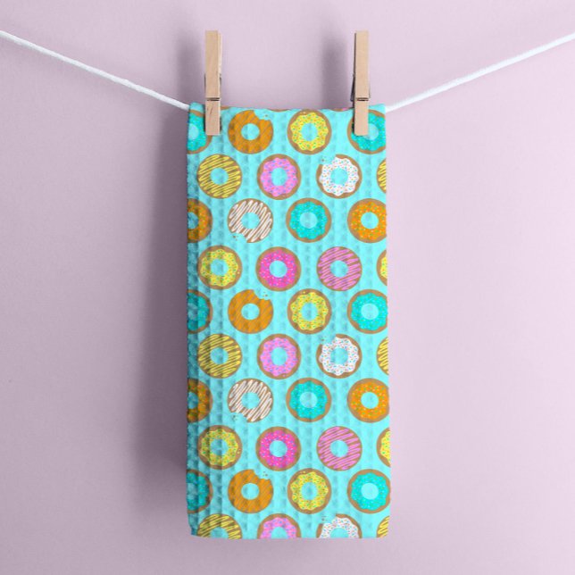 Pastel Delicious Donut Desserts Kitchen Towel Kökshandduk (Skapare uppladdad)