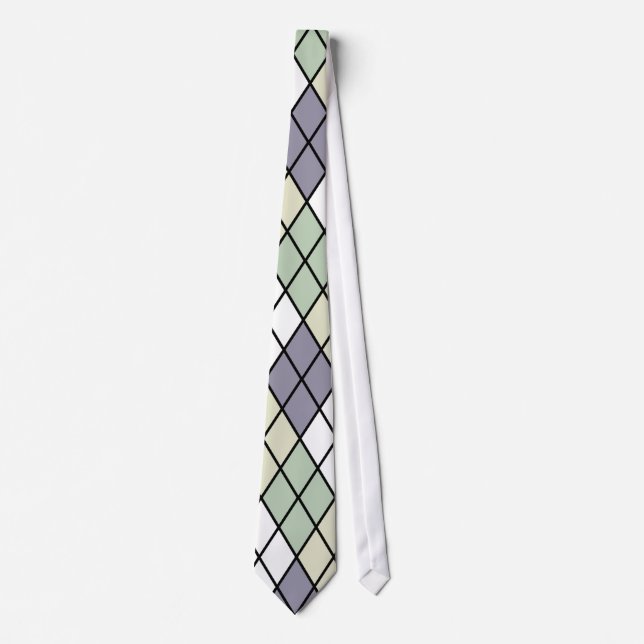Pastel Diamonds Argyle Slips (Framsida)