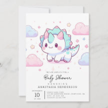Pastel Dinosaur Baby Shower