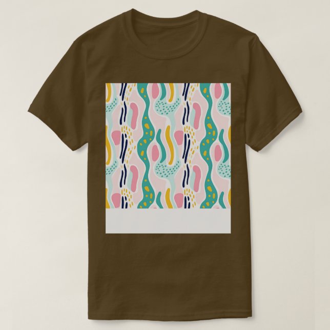 Pastel Doodle Delight 11 Kopiera till hösten T Shirt (Design framsida)