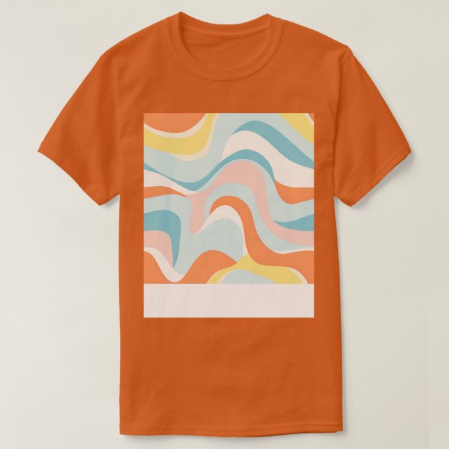 Pastel Doodle Delight 16 - kopia på hösten T Shirt (Design framsida)