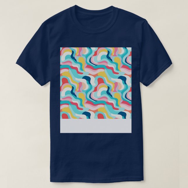 Pastel Doodle Delight 3 - kopia T Shirt (Design framsida)