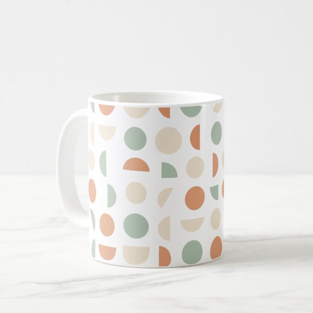 Pastel Dotted  Kaffemugg (Framsida vänster)