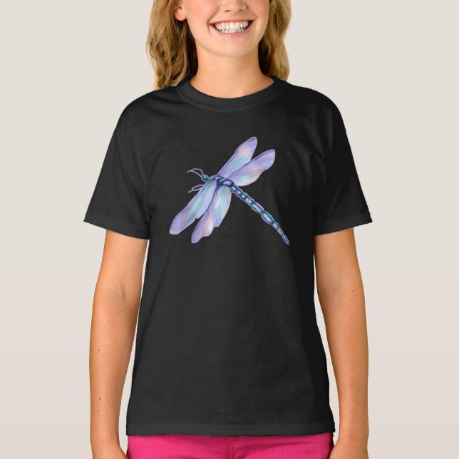 Pastel Dragonfly T-shirt (Framsida)