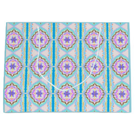 Pastel Dream Boho Geometric Kaleidoscope