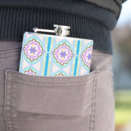 Pastel Dream Boho Geometric Kaleidoscope Fickplunta