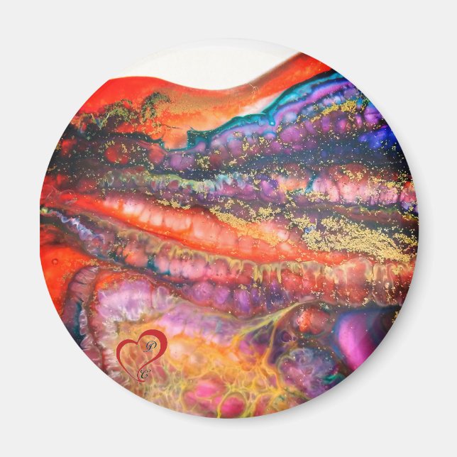 Pastel Dreams Sangria Magnet (Framsidan)